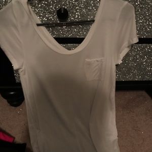 Stretchy white blouse